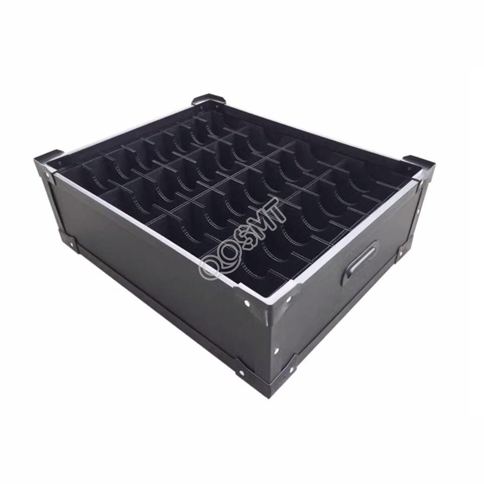 Anti-static PP plastic turnover box circuit board compartment hollow board turnover box