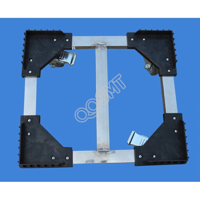 Anti-static trolley hollow small push and pull cargo turtle weekly transfer trolley with silent wheels