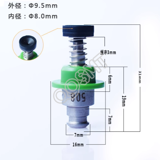 JUKI Mounter Original New 508 Nozzle E36077290A0 / 40001346