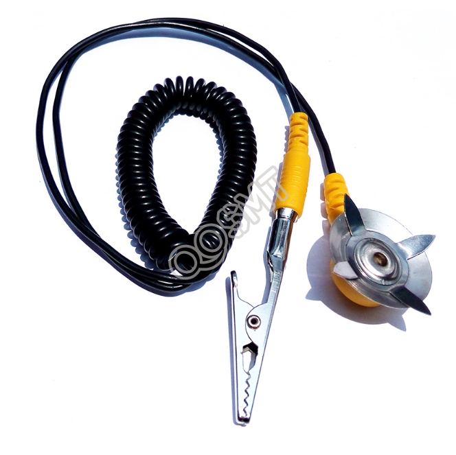 Anti-static grounding clip, anti-static sheath, anti-static grounding wire, desktop anti-static clip, ESD grounding clip, table mat grounding wire