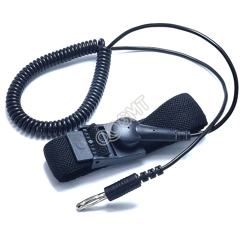 Black wired anti-static wristband, maroon anti-static wristband, factory-made anti-static wrist strap.