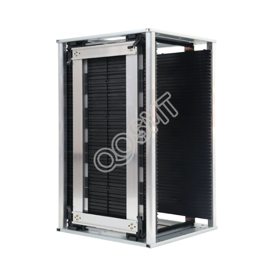 Adjustable-Clip Anti-Static Top-Loading PCB Rack  Custom SMT Loading/Unloading Rack  High-Temperature Resistant PCB Handling Box